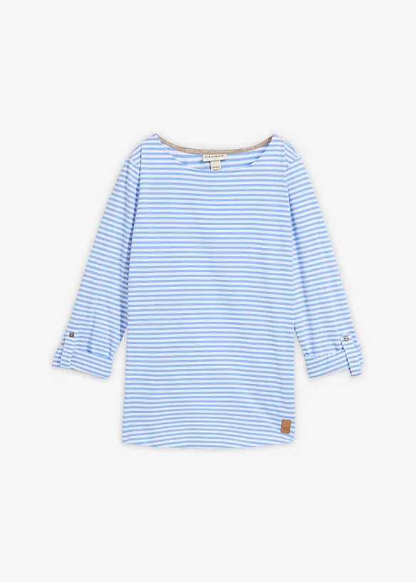 T-shirt manches longues 100% coton, bonprix