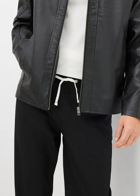 Pantalon jogger droit et extensible, regular, bonprix