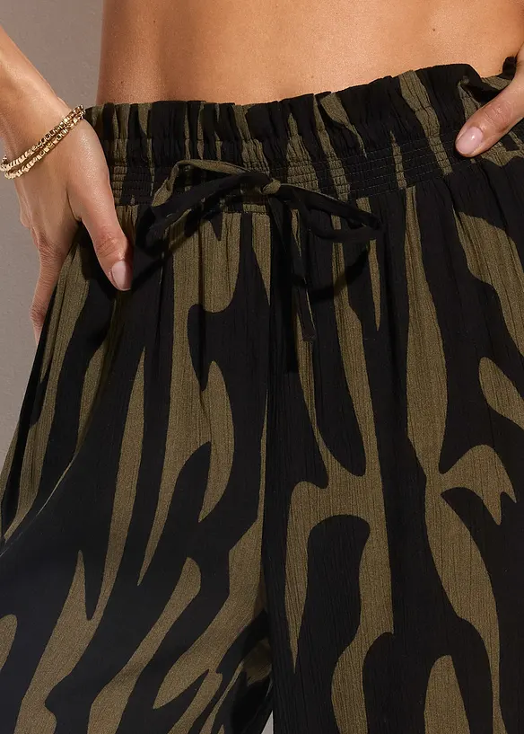 Strandhose aus flie&szlig;ender Viskose, bonprix