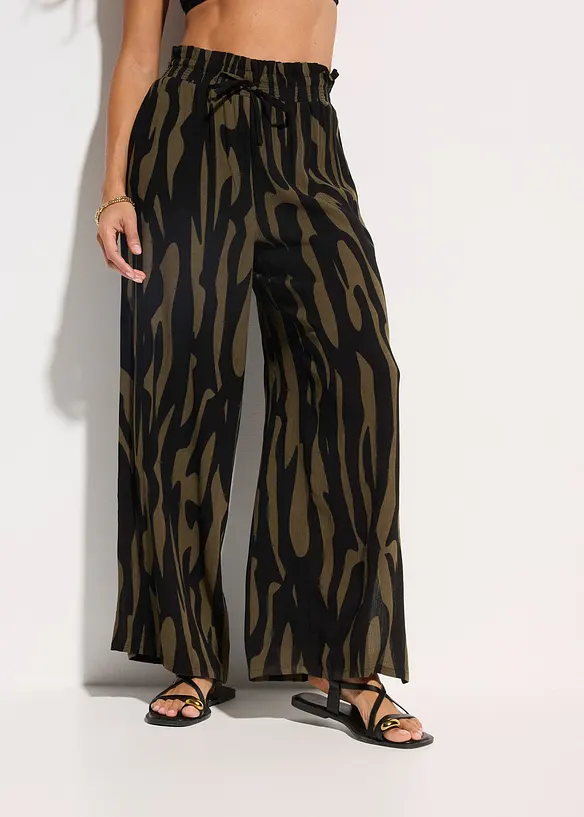 Strandhose aus flie&szlig;ender Viskose, bonprix