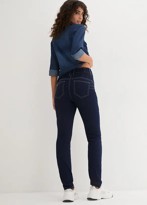 Jean slim taille haute, super extensible, bonprix