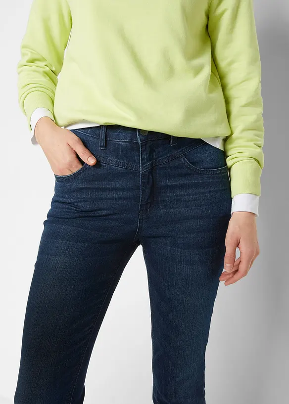 Skinny Jeans High Waist, cropped, bonprix