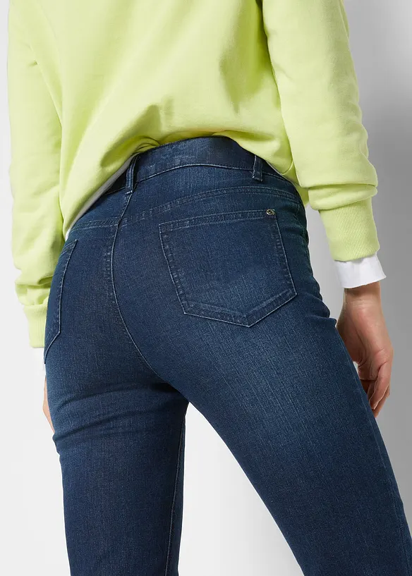 Skinny Jeans High Waist, cropped, bonprix