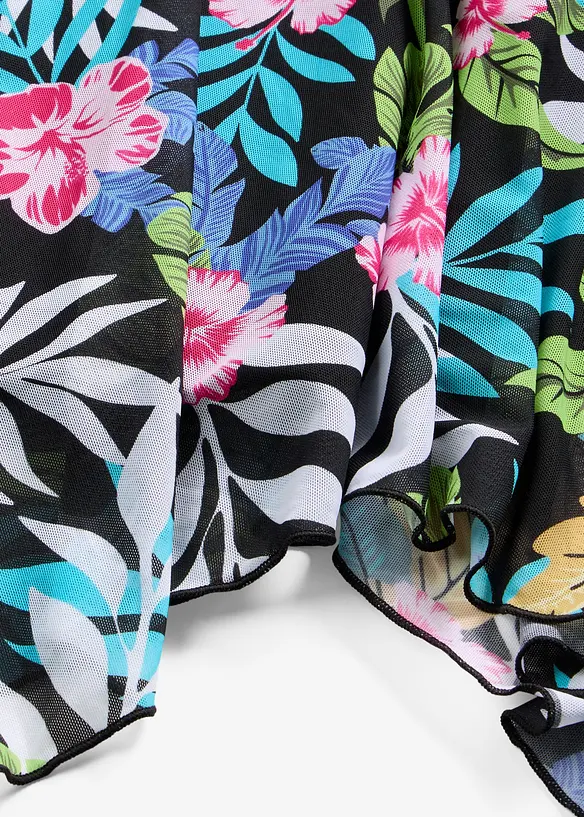 Tankini mit bedruckter Netzware  (2-tlg.Set), bonprix