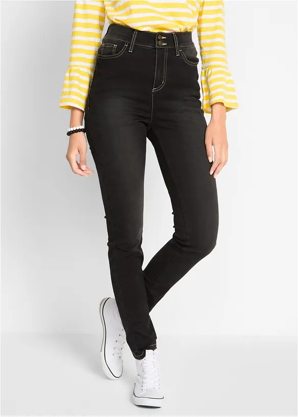 Slim-Fit-Jeans High Waist, Super Stretch, bonprix