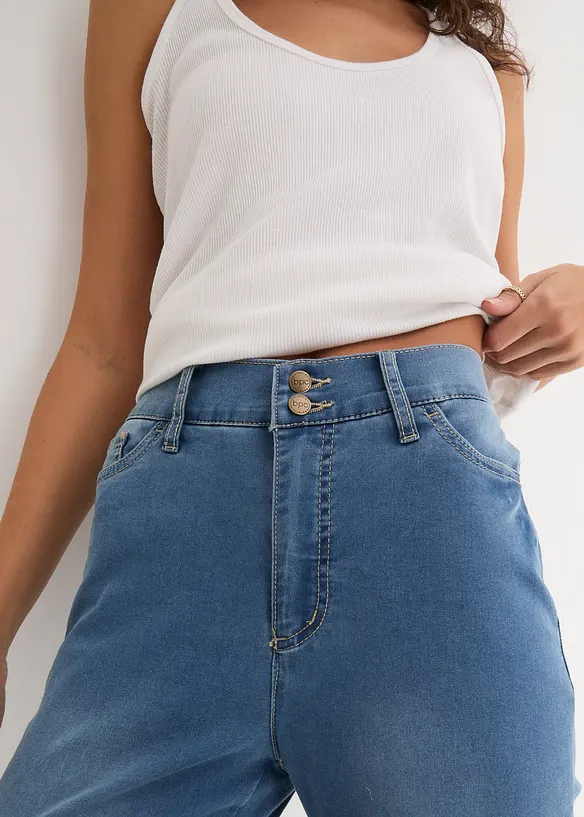 Jean slim taille haute, super extensible, bonprix