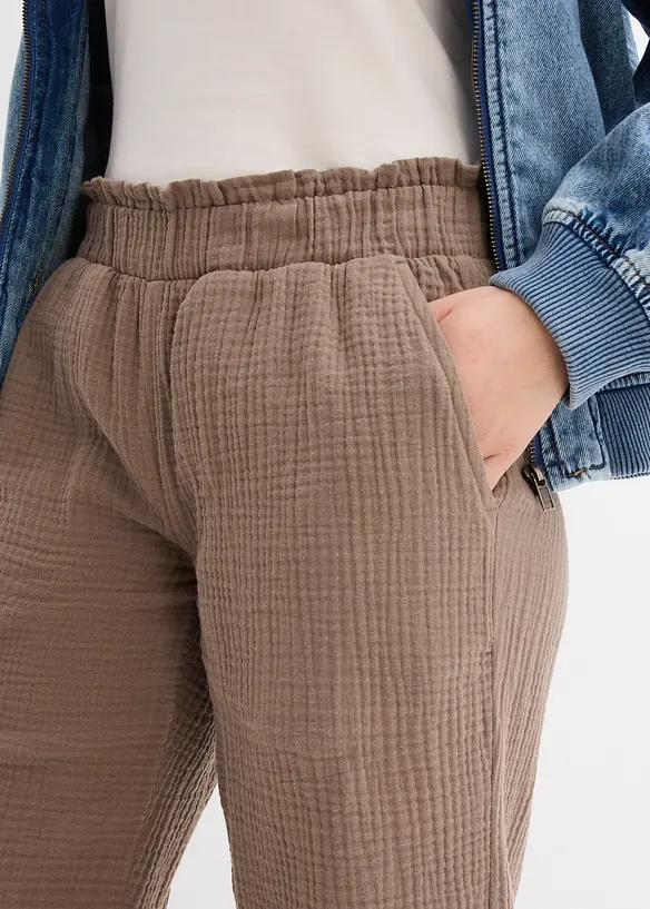 Musselin-Culotte aus Baumwolle, bonprix