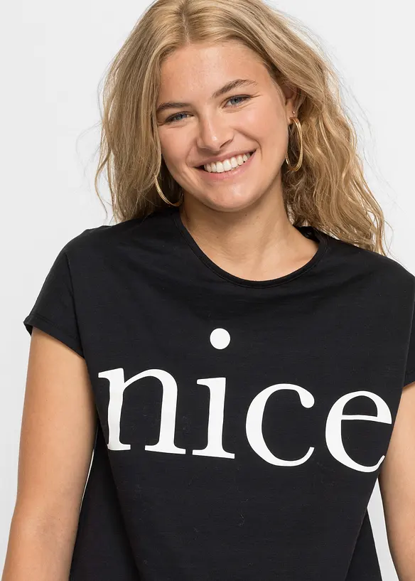 T-Shirt aus reiner Bio-Baumwolle, bonprix