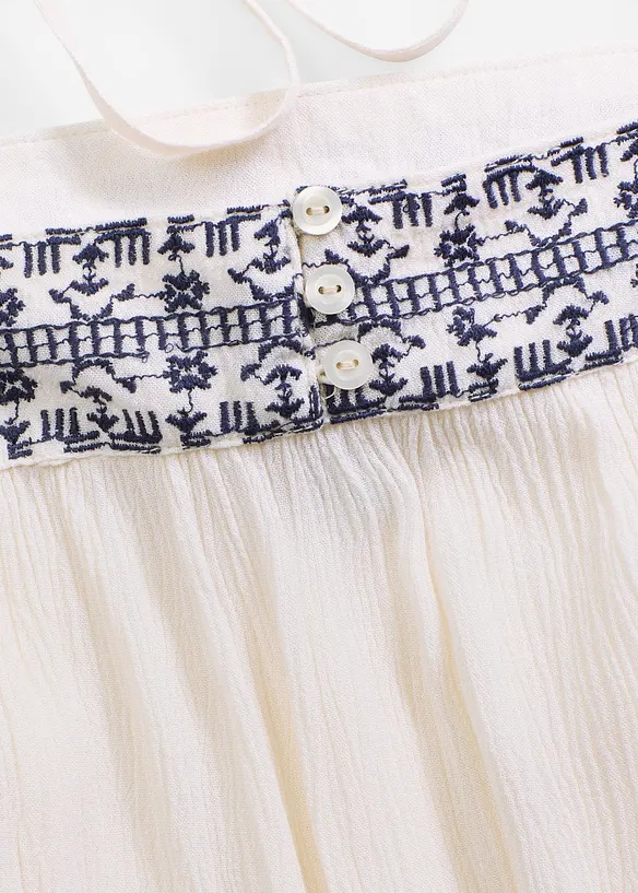 Blusentop mit Stickerei, bonprix