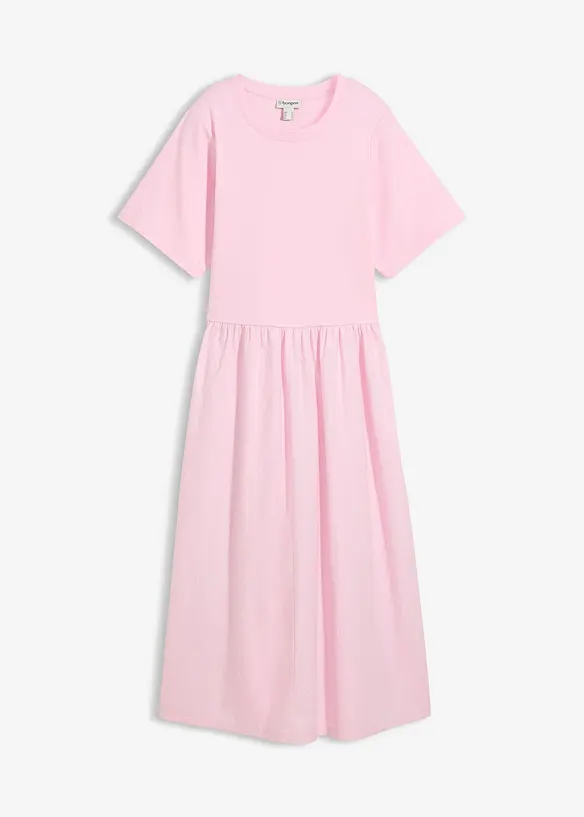 Midikleid aus reiner Baumwolle, bonprix