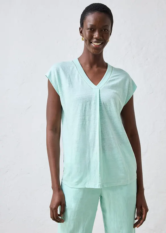 T-shirt 100% lin, bonprix