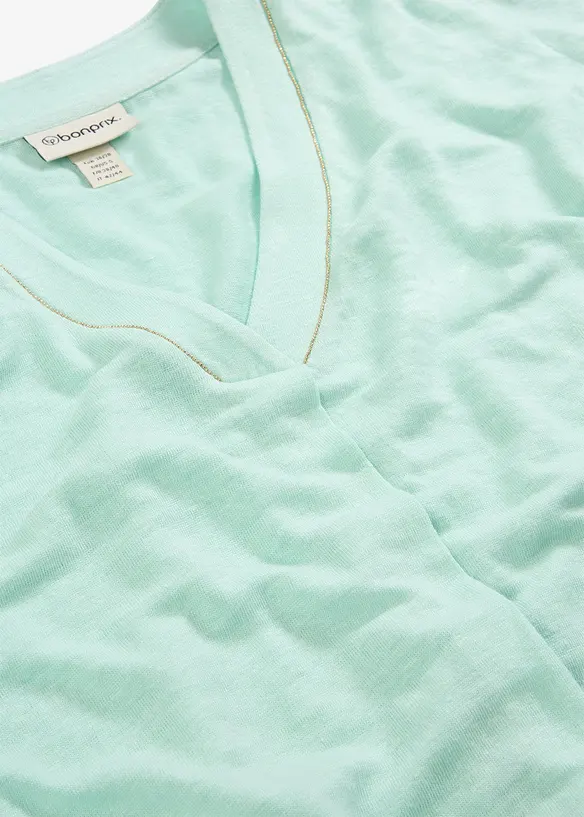 T-shirt 100% lin, bonprix