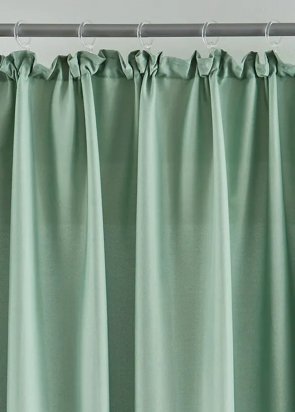 Pflegeleichte Vorh&auml;nge aus Mikrofaser (2er Pack), bonprix