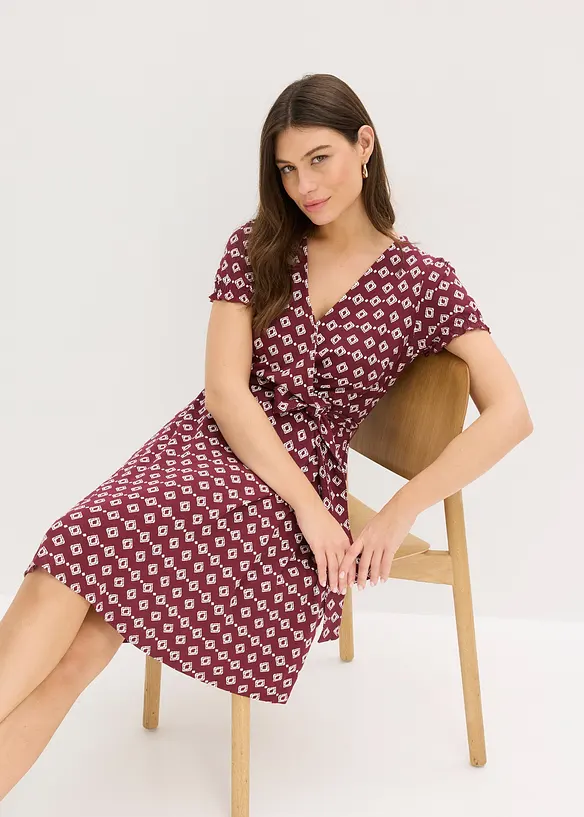 Robe en jersey viscose, bonprix