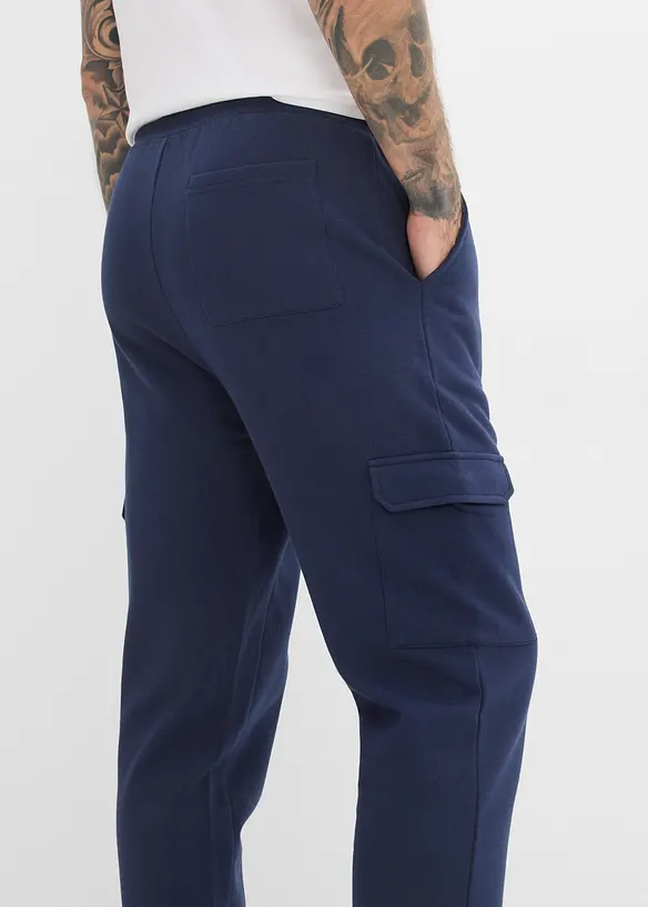 Pantalon de jogging cargo 100% coton, bonprix
