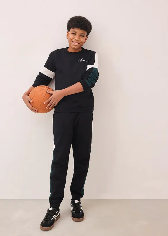 Jogginganzug aus reiner Bio Baumwolle, bonprix