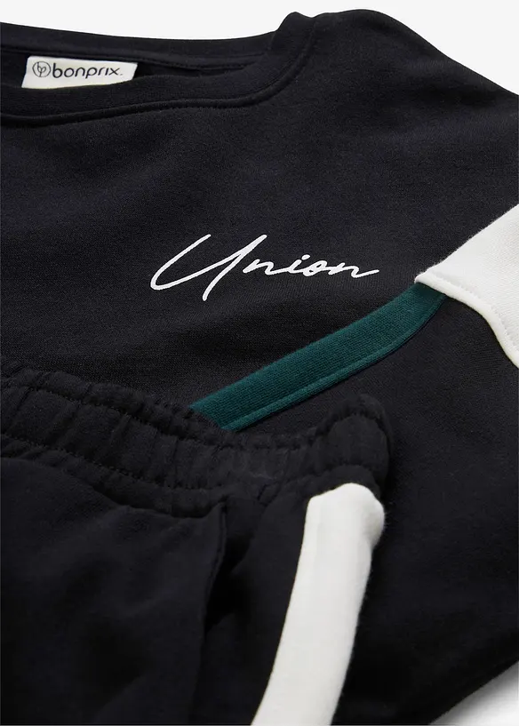 Jogginganzug aus reiner Bio Baumwolle, bonprix