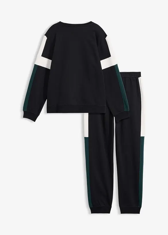 Jogginganzug aus reiner Bio Baumwolle, bonprix