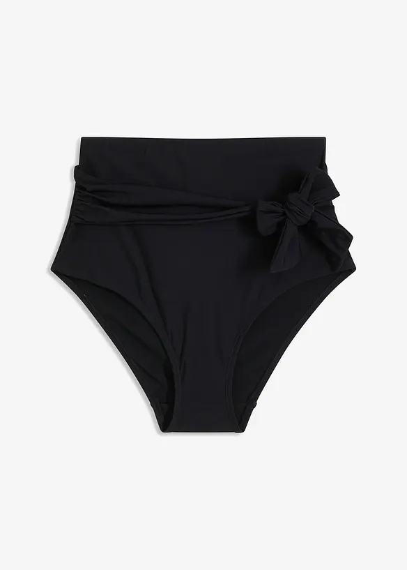 Bas de maillot sculptant taille haute avec lien &agrave; nouer, maintien fort, bonprix