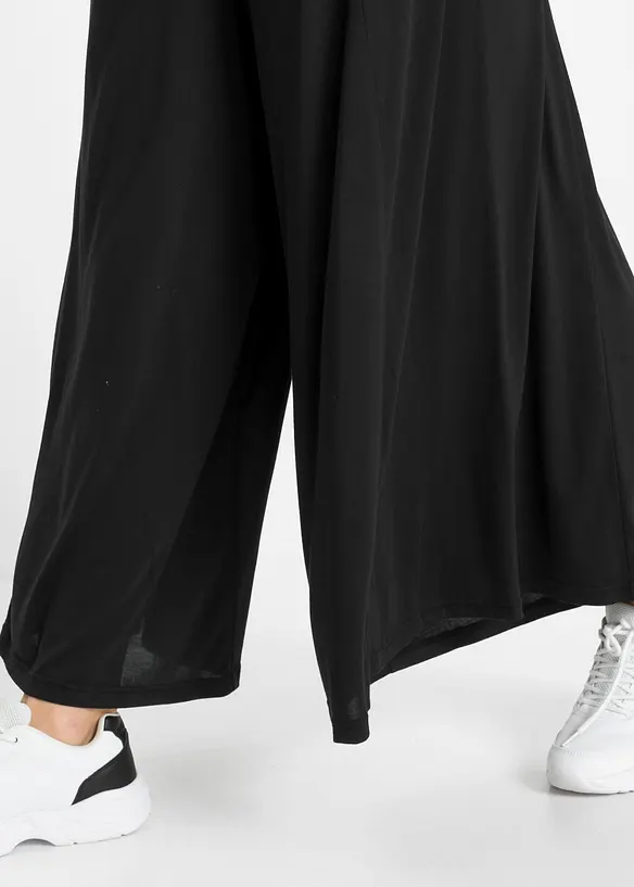 Jersey-Culotte mit weitem Bein, bonprix