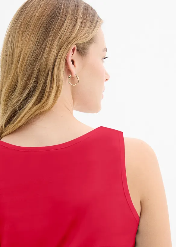 Long-Top aus reiner Baumwolle (5er Pack), bonprix