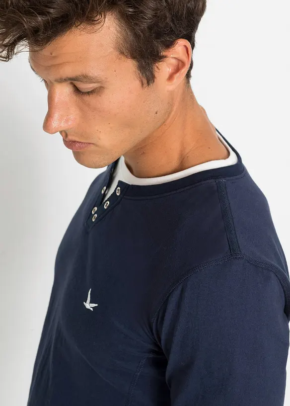 T-shirts manches longues, style 2en1, bonprix