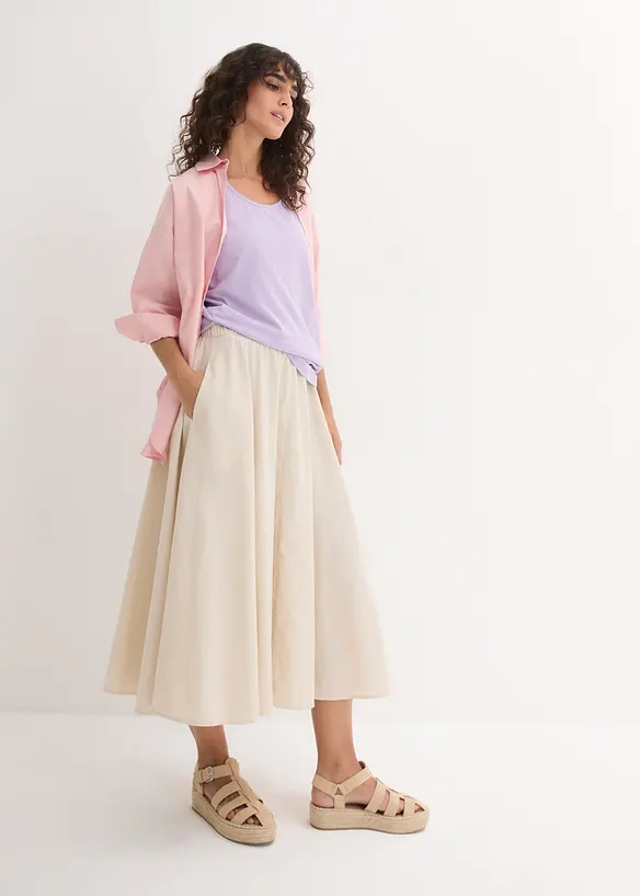 Lot de 5 d&eacute;bardeurs longs 100% coton, bonprix