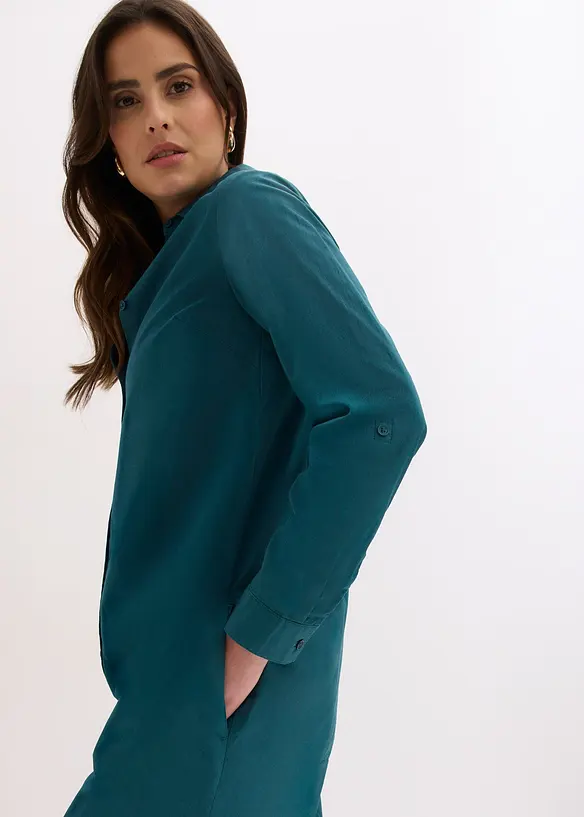 Robe-chemise en popeline de coton, bonprix