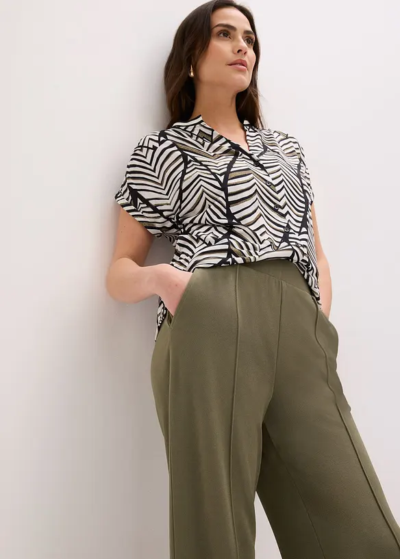 Schlupfhose aus fester Interlock-Qualit&auml;t, bonprix