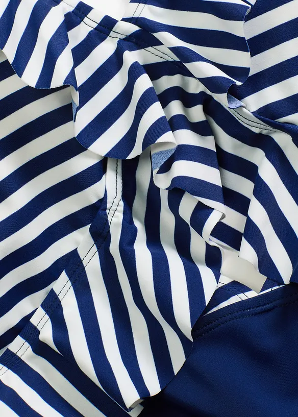 Badeanzug mit Volant, bonprix