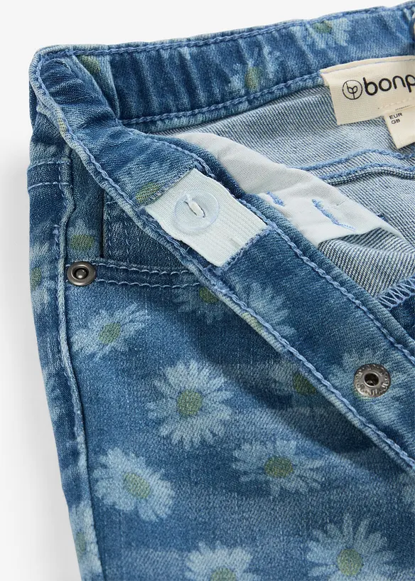 Jean slim, taille mi-haute, ultra doux, bonprix