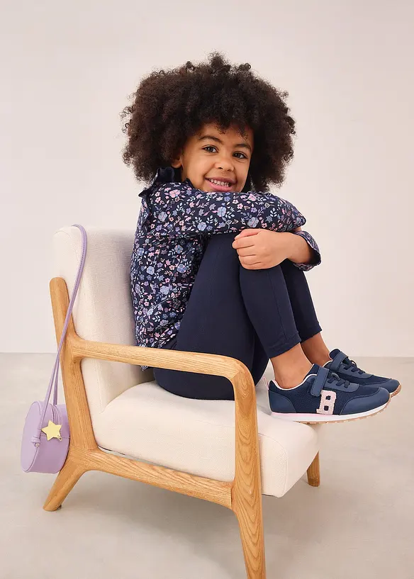 Lot de 5 leggings en coton extensible, bonprix