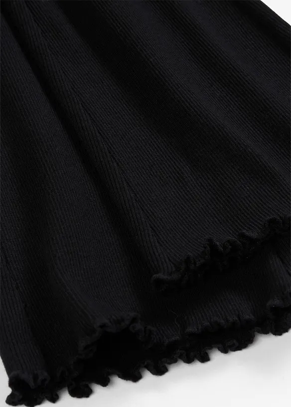 Lot de 2 leggings &eacute;vas&eacute;s et c&ocirc;tel&eacute;s, bonprix