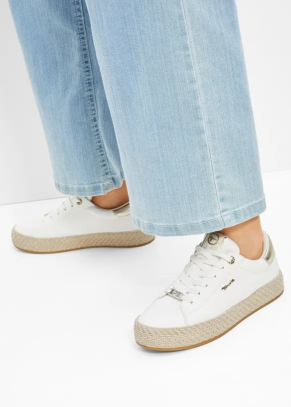 Tamaris Sneaker mit Sohle in Bast-Optik, Tamaris