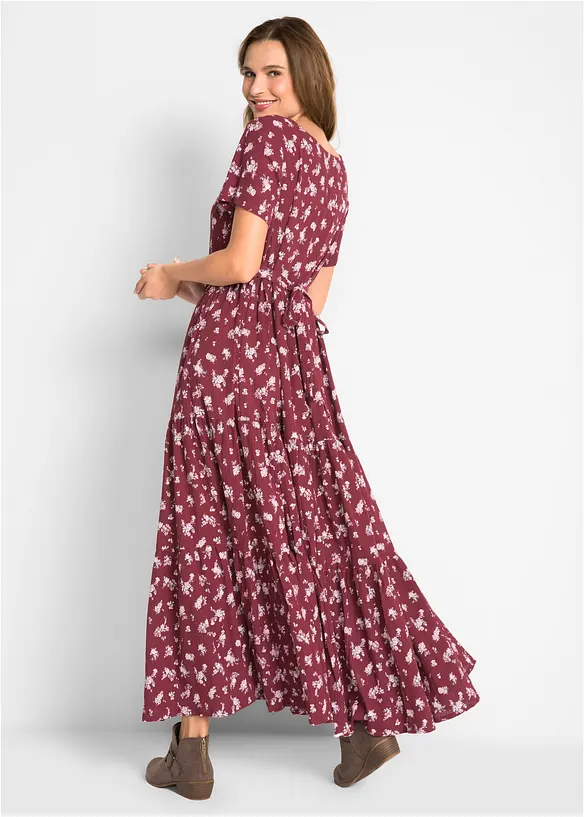 Kleid mit kurzen &Auml;rmeln, bonprix