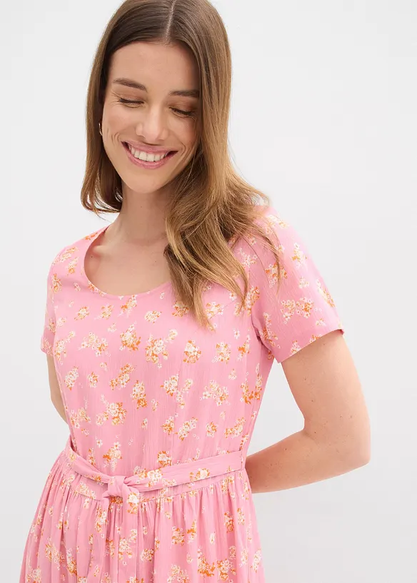 Robe &agrave; manches courtes, bonprix