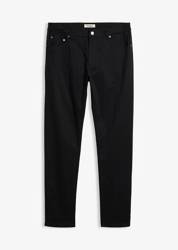 Pantalon fusel&eacute; extensible &agrave; taille &eacute;lastiqu&eacute;e, regular, bonprix