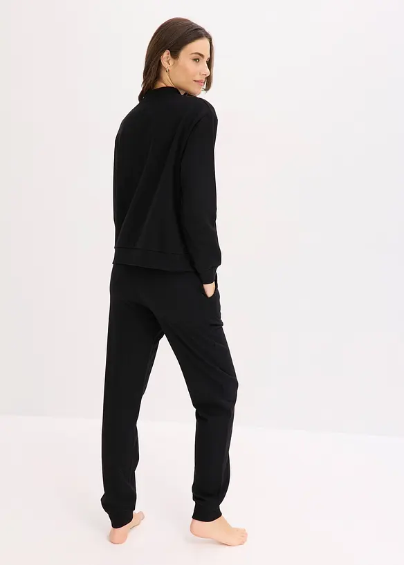 Tenue d&rsquo;int&eacute;rieur en sweat 100% coton, bonprix