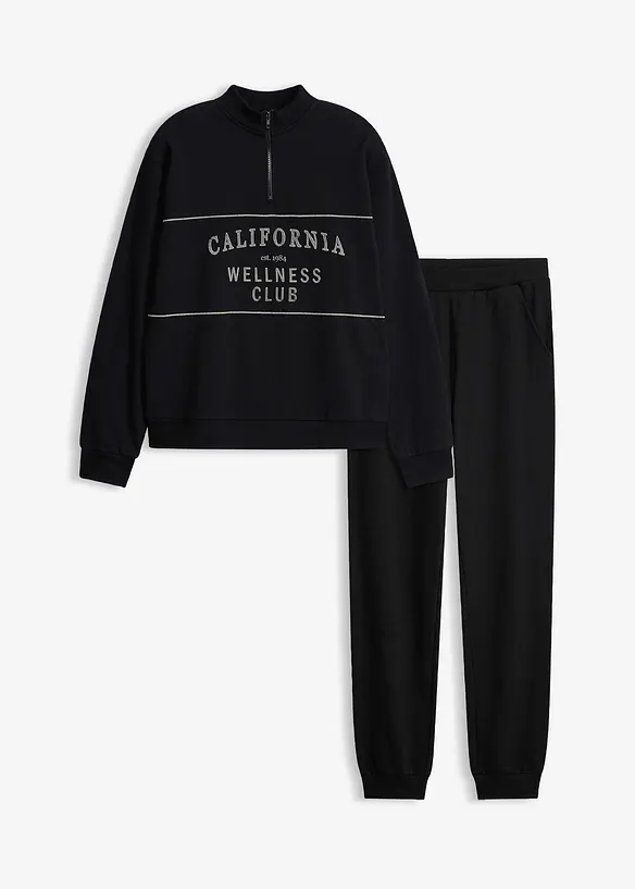 Tenue d&rsquo;int&eacute;rieur en sweat 100% coton, bonprix