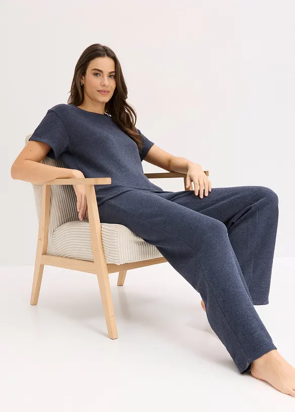 Ensemble d&rsquo;int&eacute;rieur en mati&egrave;re douce et textur&eacute;e, bonprix