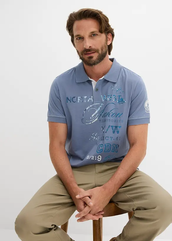 Polo en jersey, bonprix