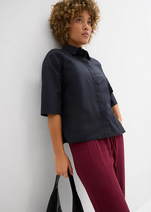 Musselin Hose mit Smockbund, bonprix