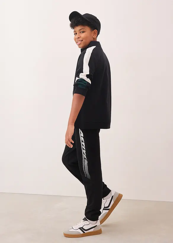 Sweatjacke aus reiner Bio-Baumwolle, bonprix