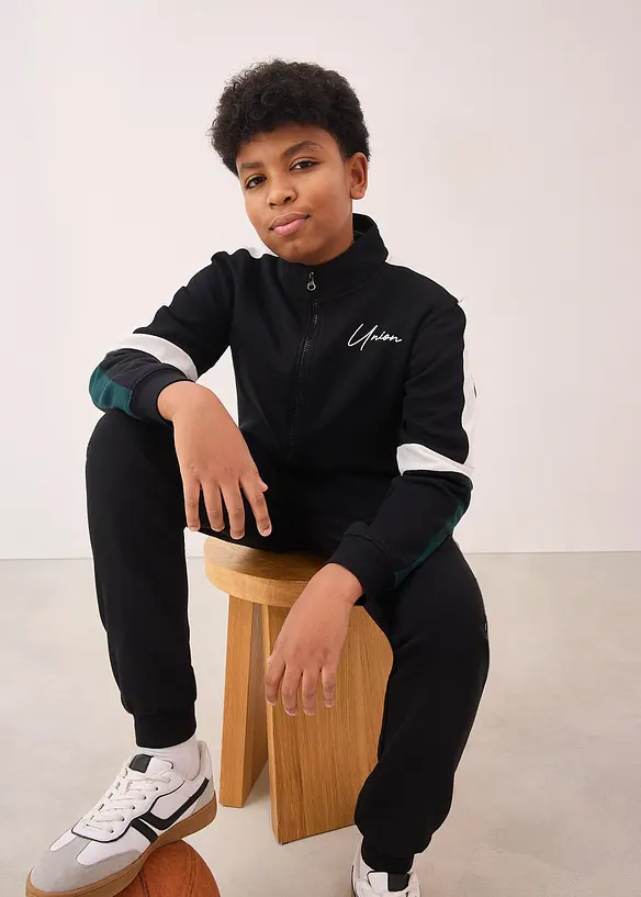 Sweat zipp&eacute; 100% coton, bonprix