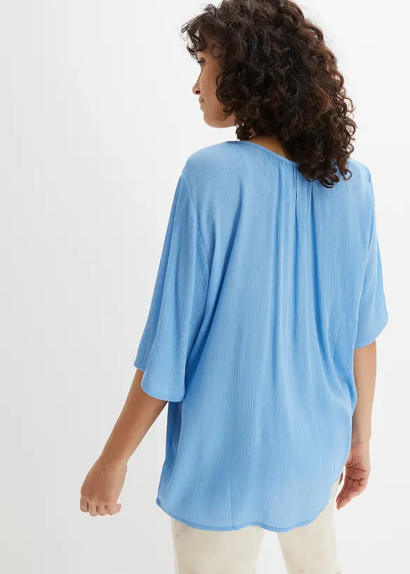 Crincle- Tunika aus softer Viskose, bonprix