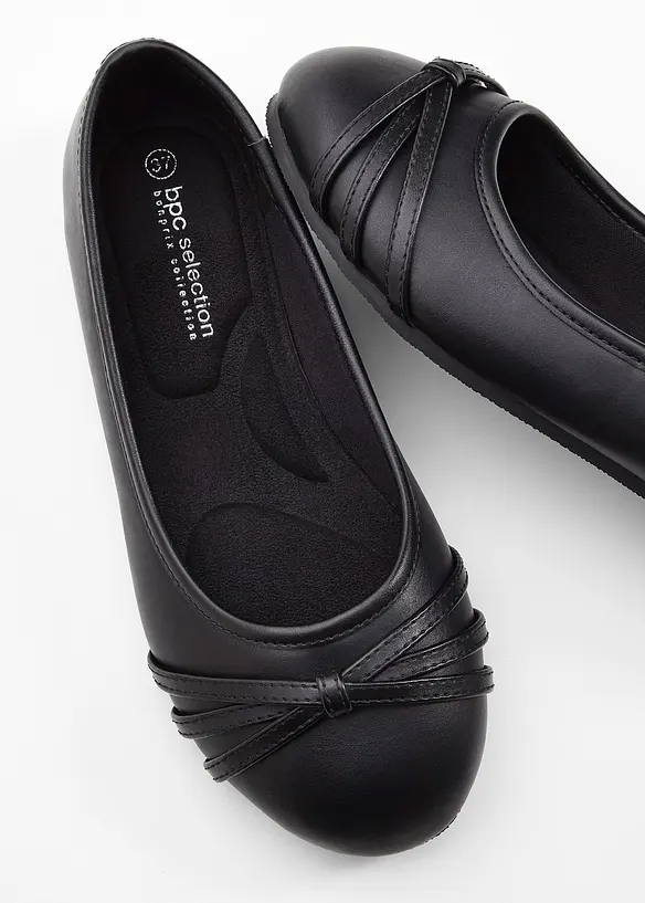 Komfort-Ballerinas in bequemer Weite, bonprix