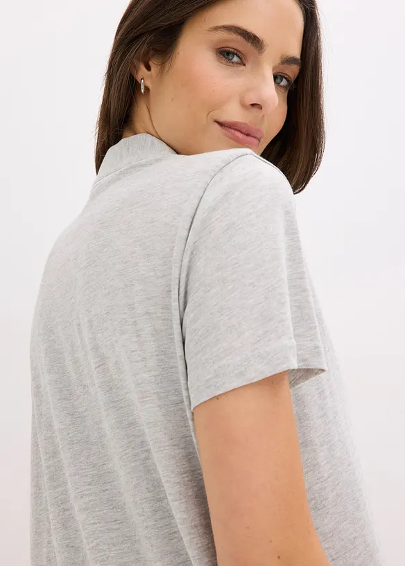 Kurzes Nachthemd aus reiner Bio-Baumwolle, bonprix