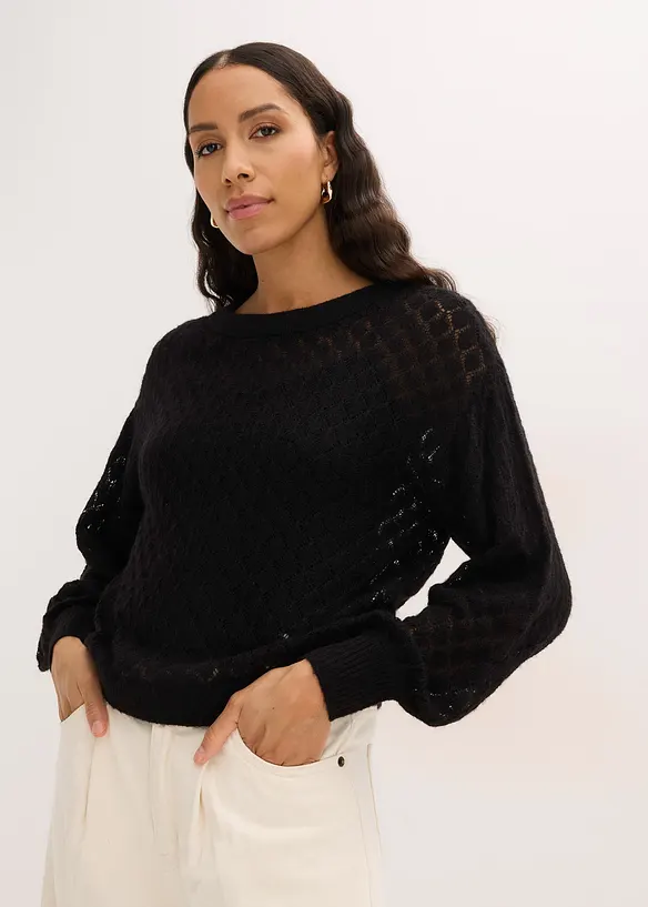 Ajour-Pullover, bonprix