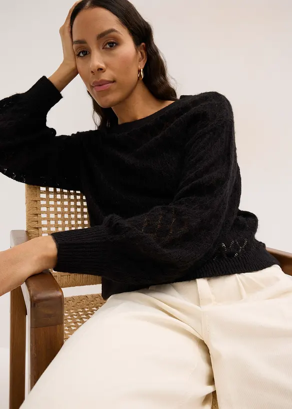 Ajour-Pullover, bonprix