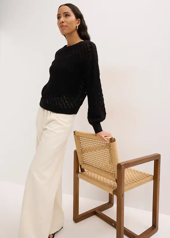 Ajour-Pullover, bonprix